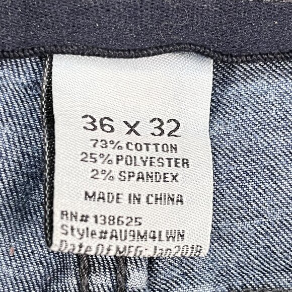 Alexander Julian Flex Stretch Acid Wash Jeans Size 36 x 32 - Picture 3 of 4